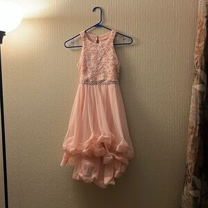 Girls pink Speechless dress size 7.